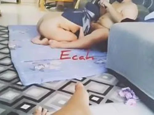 Tante Jilbab Biru Mata Di Tutup